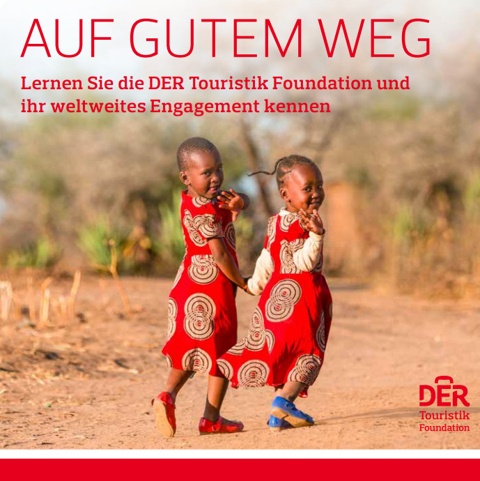 DER Touristik Foundation Broschüre Titel