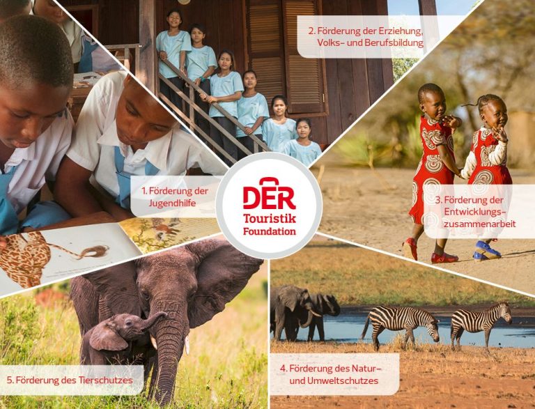 DER Touristik Foundation Förderziele