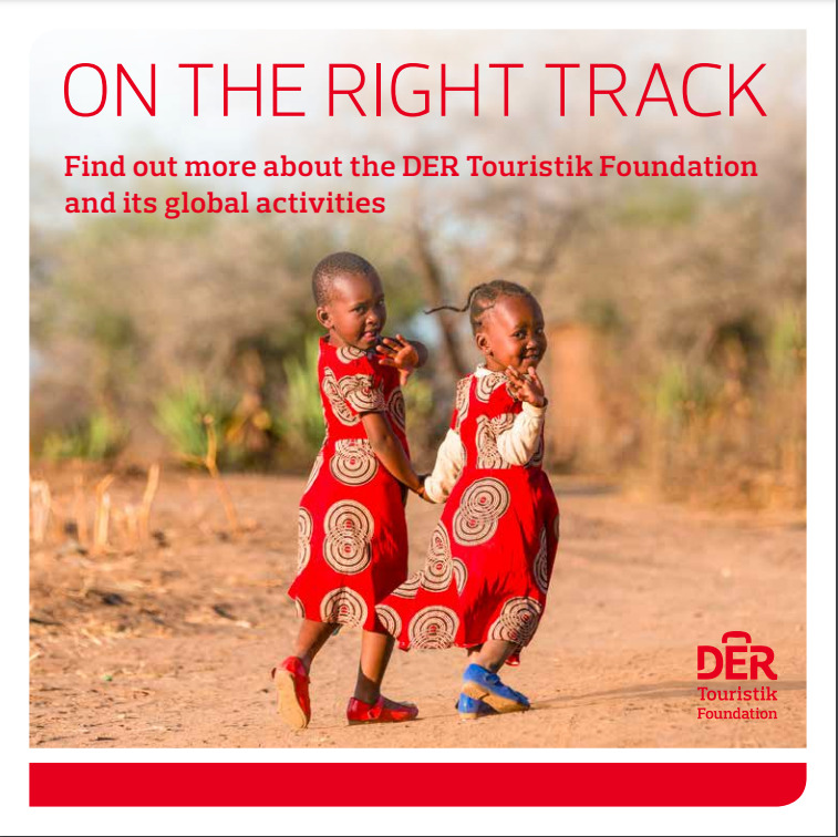 DER Touristik Foundation brochure cover