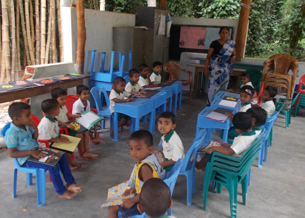 Sri Lanka Schule vor dem Umbau