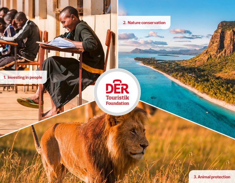 DER Touristik Foundation funding goals