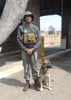 Shay and Remi at Pilansberg gate